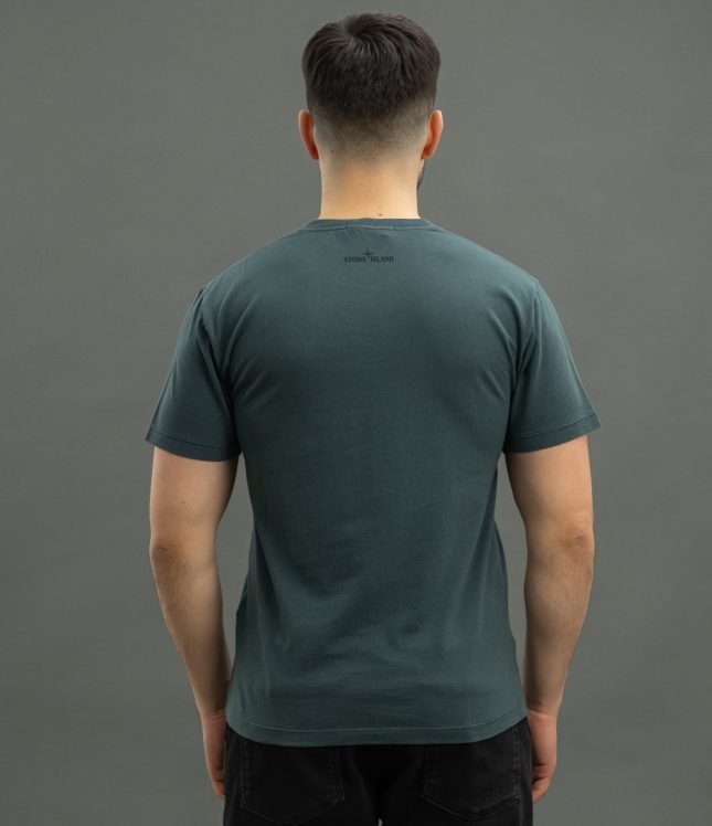 Чоловіча футболка STONE ISLAND 152NS83 V0057, колір зелений | Ціна 6499 грн, фото 6