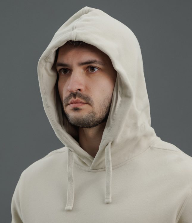 Чоловіче худі STONE ISLAND 1560820 V0097, колір бежевий | Ціна 18499 грн, фото 3