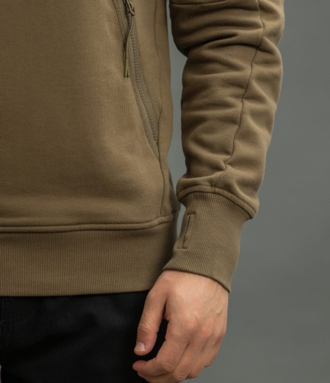 Чоловічий світшот C.P. COMPANY CMSS081A 005086W COL:653, колір зелений | Ціна 7999 грн, фото 5
