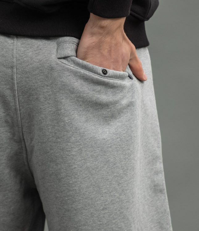 Чоловічі шорти STONE ISLAND 1564620 V0M64, колір сірий | Ціна 9999 грн, фото 5