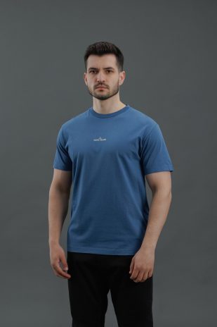 Чоловіча футболка STONE ISLAND 152NS81 V0024, колір синій