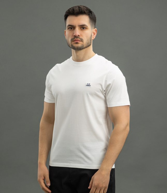 Чоловіча футболка C.P. COMPANY CMTS031A 005100W COL:103, колір білий | Ціна 5499 грн, фото 1