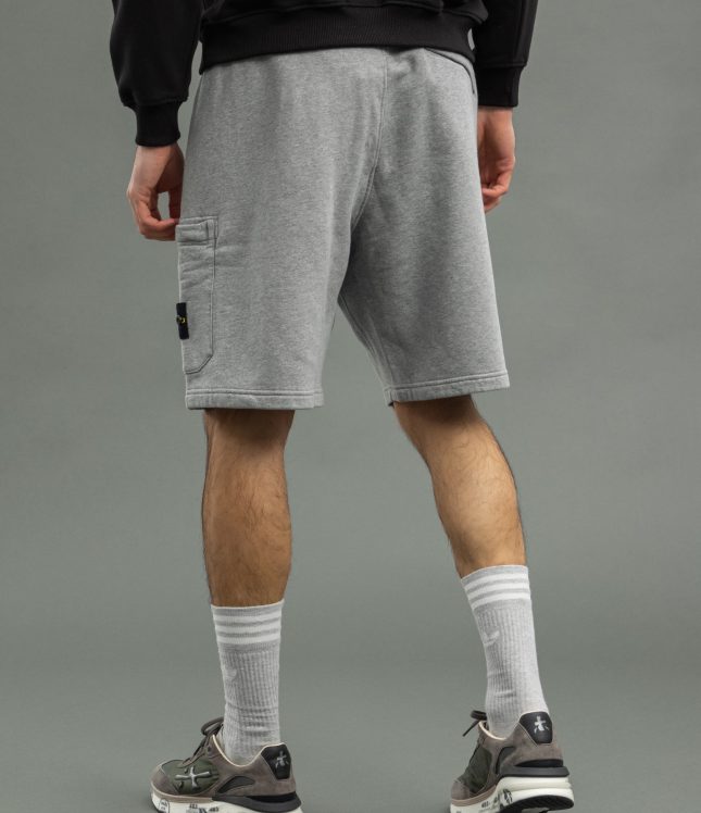 Чоловічі шорти STONE ISLAND 1564620 V0M64, колір сірий | Ціна 9999 грн, фото 4