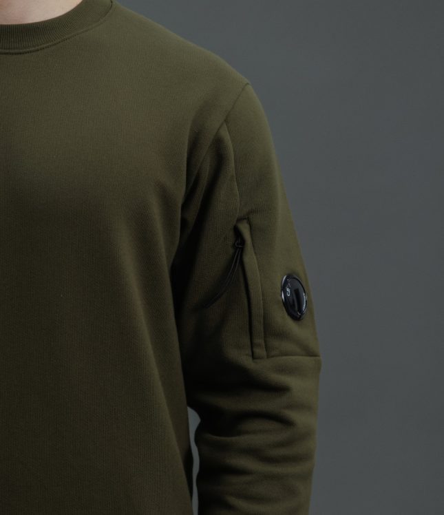 Чоловічий світшот C.P. COMPANY CMSS022A 005086W COL:683, колір зелений | Ціна 8999 грн, фото 4