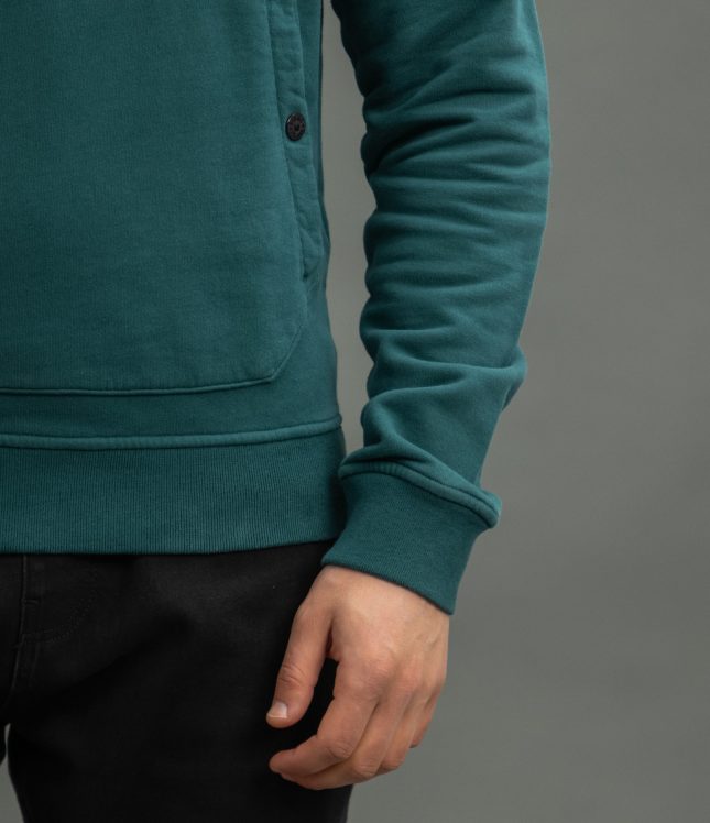 Чоловіче худі STONE ISLAND 1561720 V0057, колір зелений | Ціна 11999 грн, фото 6