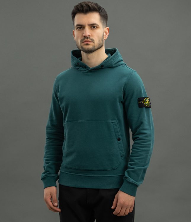 Чоловіче худі STONE ISLAND 1561720 V0057, колір зелений | Ціна 11999 грн, фото 1
