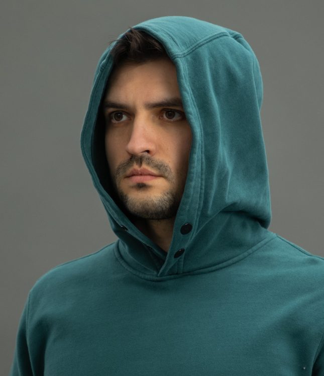 Чоловіче худі STONE ISLAND 1561720 V0057, колір зелений | Ціна 11999 грн, фото 3