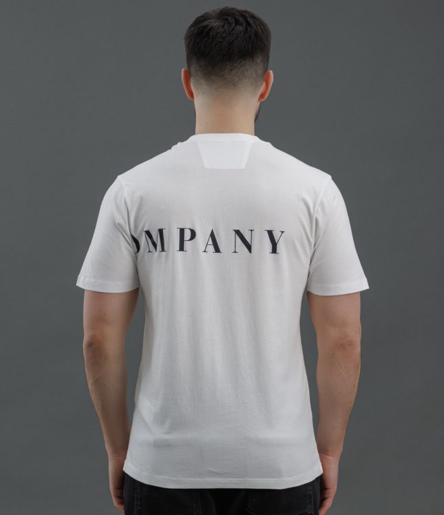 Чоловіча футболка C.P. COMPANY CMTS139A 005100W COL: 103, колір білий | Ціна 5499 грн, фото 6