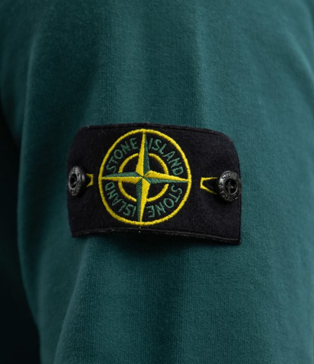 Чоловіче худі STONE ISLAND 1561720 V0057, колір зелений | Ціна 11999 грн, фото 8
