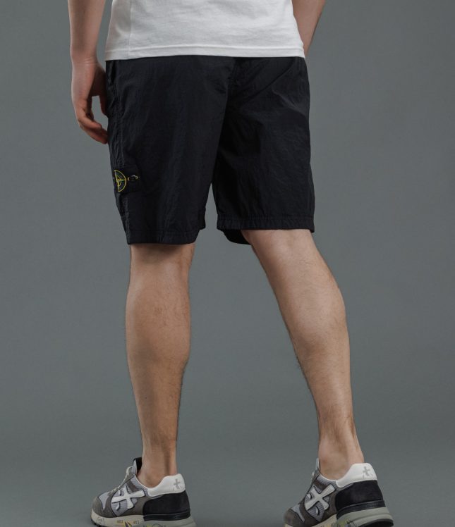 Чоловічі шорти STONE ISLAND 15L0219 V0029, колір чорний | Ціна 9999 грн, фото 6
