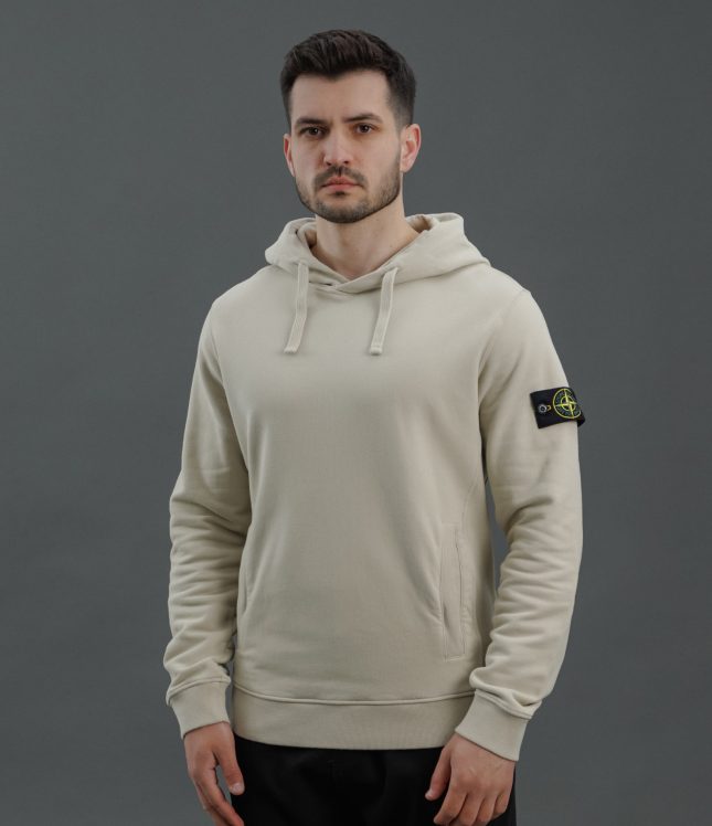Чоловіче худі STONE ISLAND 1560820 V0097, колір бежевий | Ціна 18499 грн, фото 1