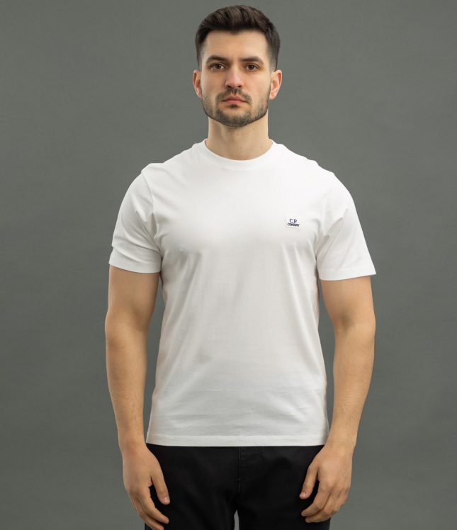 Чоловіча футболка C.P. COMPANY CMTS031A 005100W COL:103, колір білий | Ціна 5499 грн, фото 2