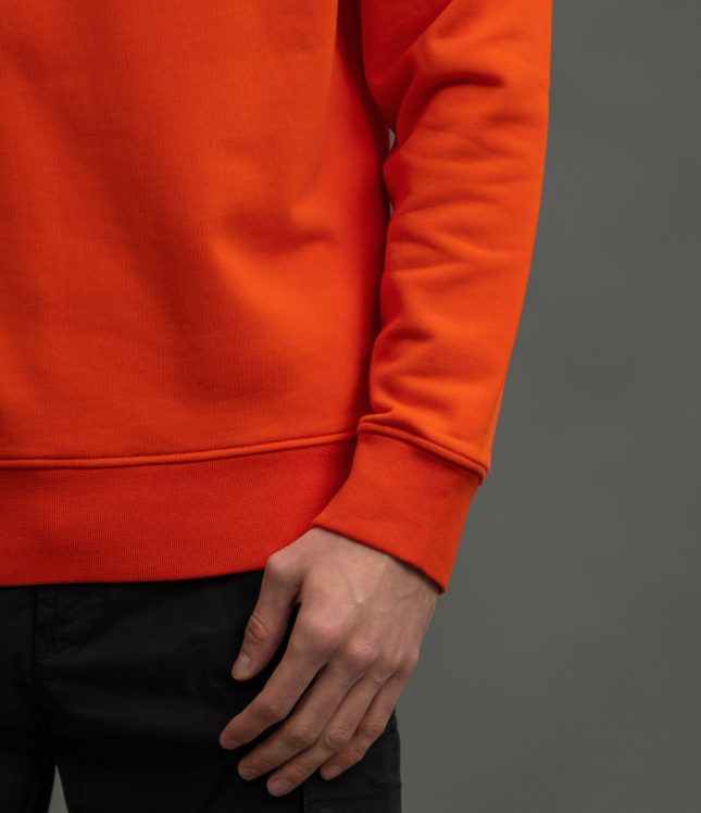Чоловічий світшот STONE ISLAND 1563051 V0037, колір помаранчевий | Ціна 12499 грн, фото 5