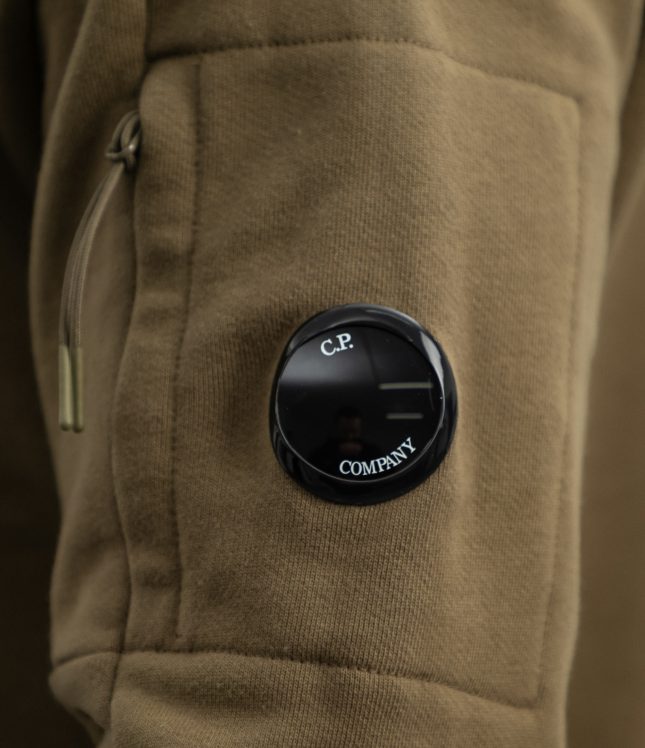 Чоловічий світшот C.P. COMPANY CMSS081A 005086W COL:653, колір зелений | Ціна 7999 грн, фото 7