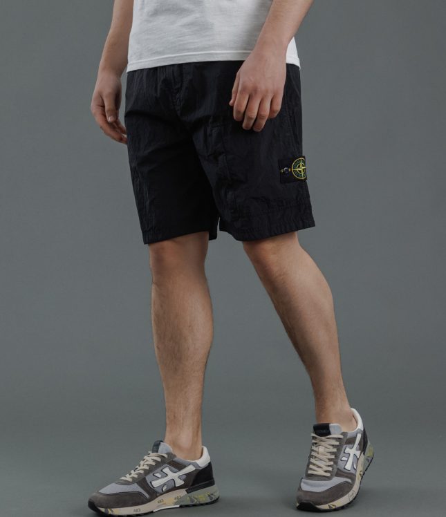 Чоловічі шорти STONE ISLAND 15L0219 V0029, колір чорний | Ціна 9999 грн, фото 1