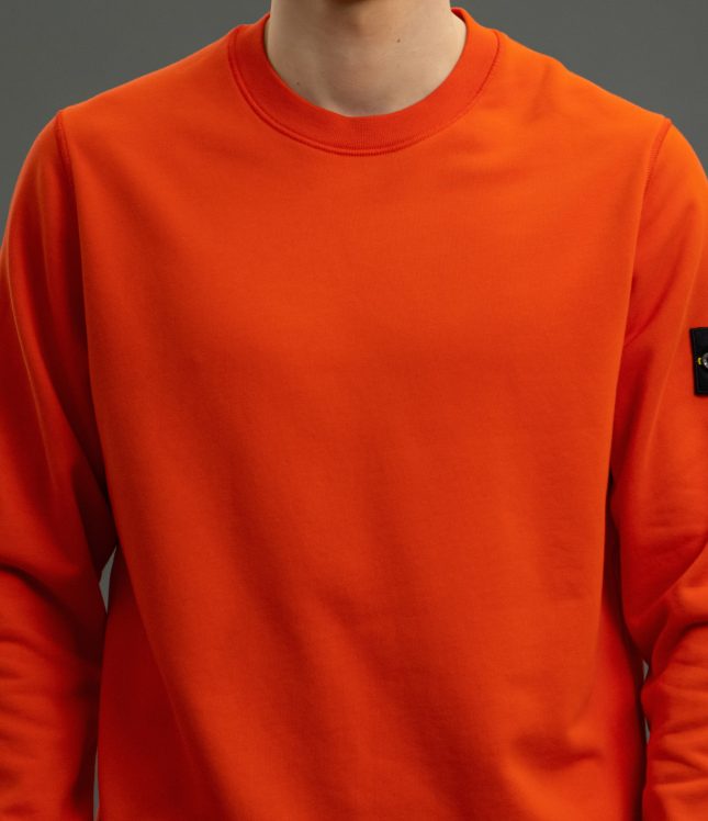 Чоловічий світшот STONE ISLAND 1563051 V0037, колір помаранчевий | Ціна 12499 грн, фото 3