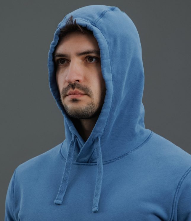 Чоловіче худі STONE ISLAND 1564151 V0024, колір синій | Ціна 9999 грн, фото 3