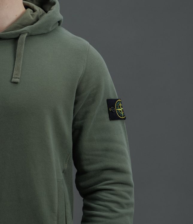 Чоловіче худі STONE ISLAND 1560820 V0059, колір зелений | Ціна 10999 грн, фото 5