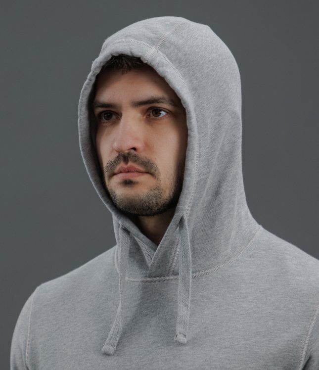 Чоловіче худі STONE ISLAND 1564151 A0M64, колір сірий | Ціна 11999 грн, фото 3