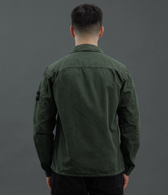 Чоловічий оверширт STONE ISLAND 15103WN V0159, колір зелений | Ціна 19999 грн, фото 6