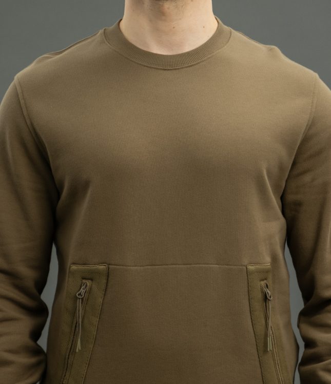 Чоловічий світшот C.P. COMPANY CMSS053A 005086W COL:653, колір зелений | Ціна 8999 грн, фото 3