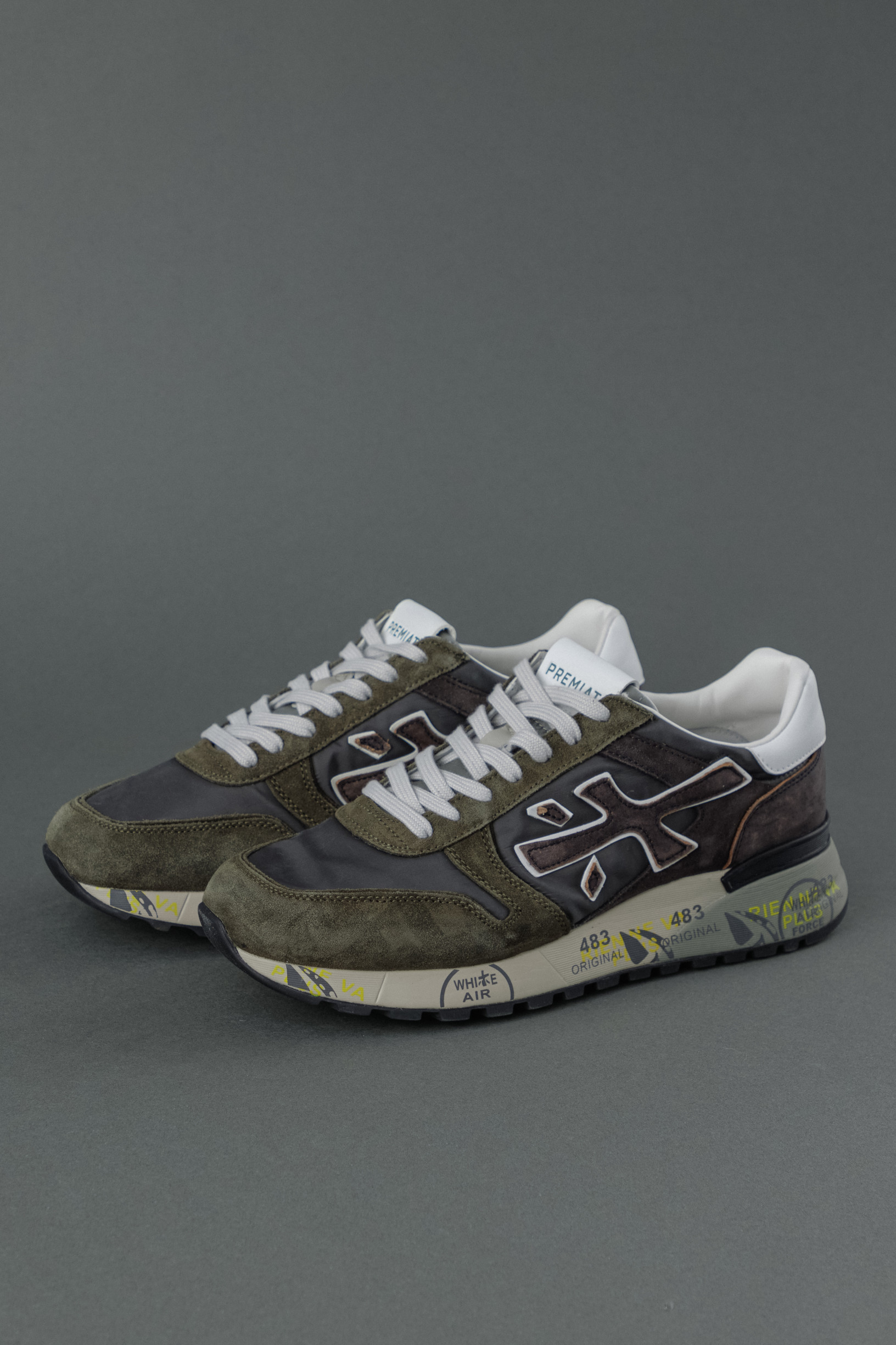 Чоловічі кросівки PREMIATA MICK 6417, колір зелений