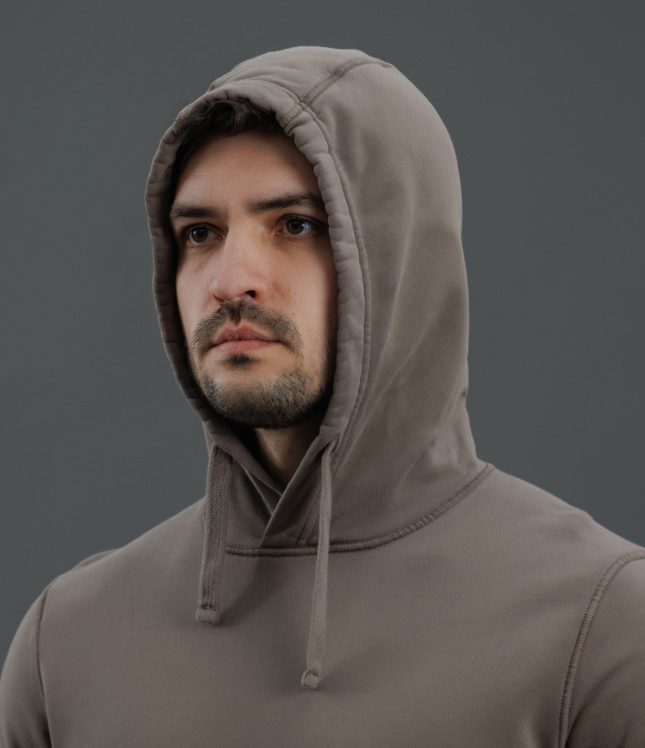 Чоловіче худі STONE ISLAND 1564151 V0075, колір коричневий | Ціна 11999 грн, фото 3