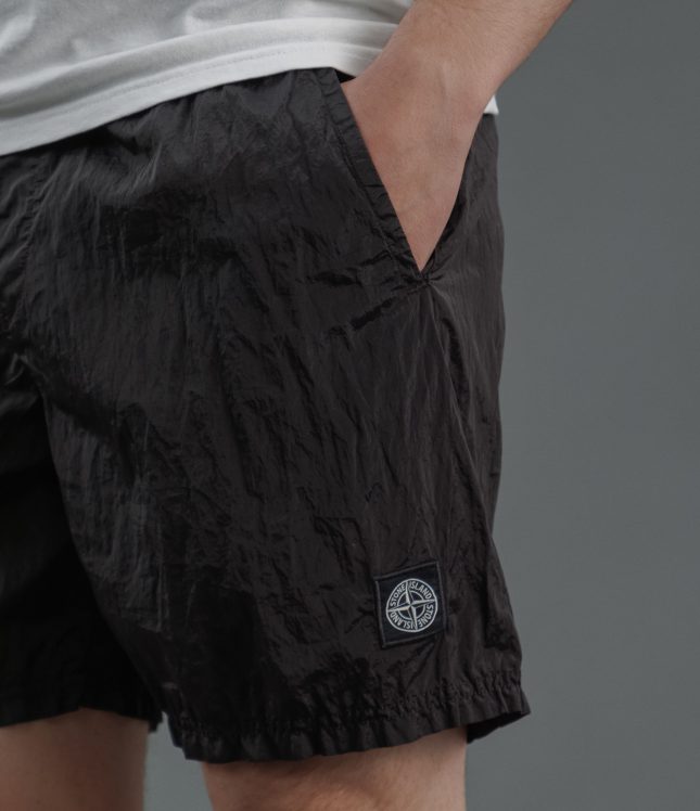 Чоловічі шорти STONE ISLAND 15B0943 V0065, колір сірий | Ціна 7999 грн, фото 4
