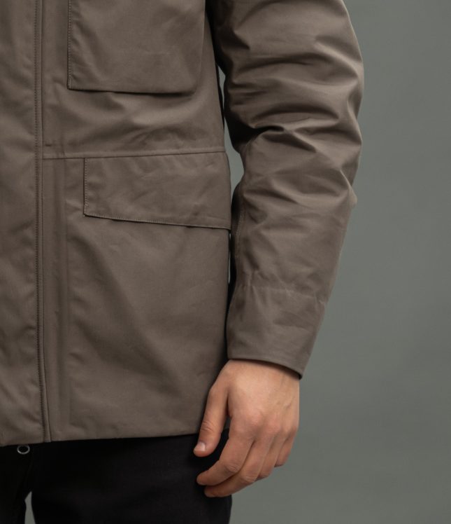 Чоловіча куртка STONE ISLAND O-VENTILE® GHOST PIECE 15437F1 V0067, колір сірий | Ціна 49999 грн, фото 7