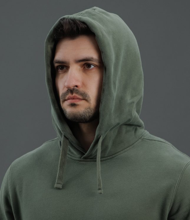 Чоловіче худі STONE ISLAND 1560820 V0059, колір зелений | Ціна 10999 грн, фото 3