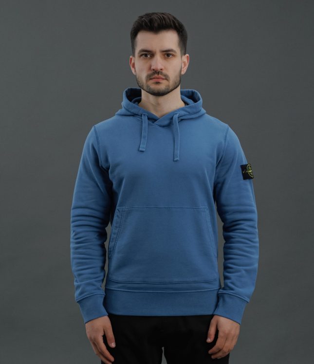 Чоловіче худі STONE ISLAND 1564151 V0024, колір синій | Ціна 9999 грн, фото 2