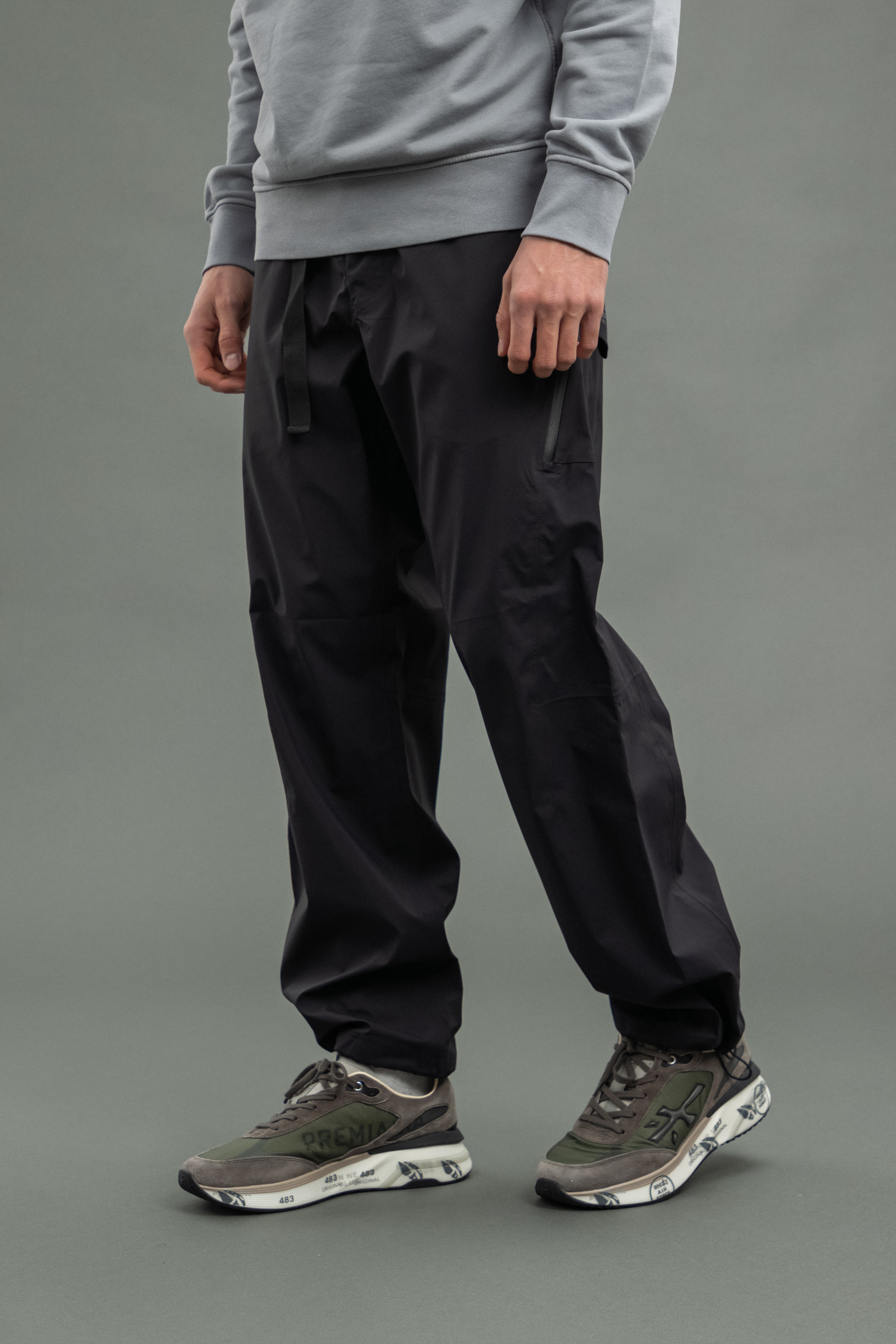 Чоловічі штани C.P. COMPANY WITH GORE-TEX INFINIUM™ CLPA053A 005967A COL:999, колір чорний