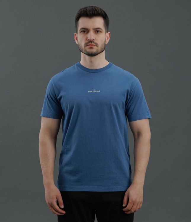 Чоловіча футболка STONE ISLAND 152NS81 V0024, колір синій | Ціна 4999 грн, фото 2