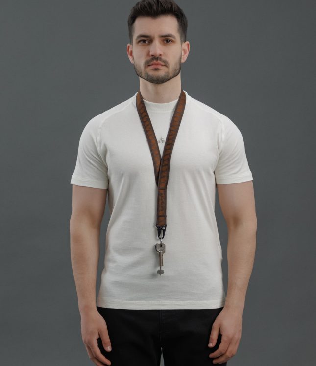 Брелок CARHARTT I032494-3, колір коричневий | Ціна 999 грн, фото 1