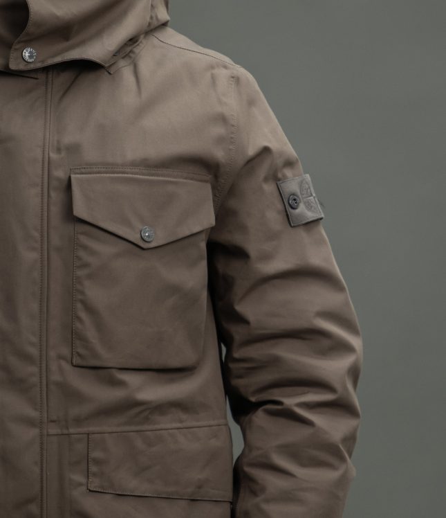 Чоловіча куртка STONE ISLAND O-VENTILE® GHOST PIECE 15437F1 V0067, колір сірий | Ціна 49999 грн, фото 6