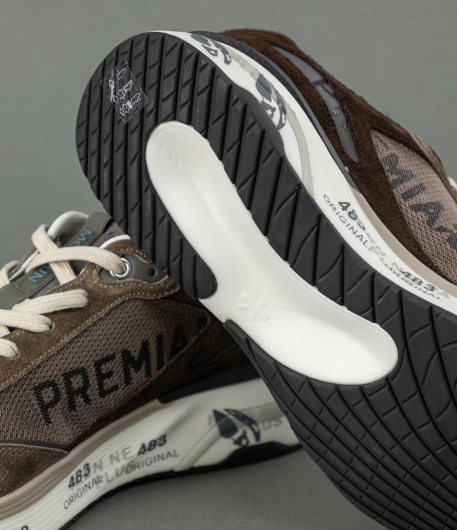 Чоловічі кросівки PREMIATA MOERUN 6446, колір коричневий | ZATARA SHOP
