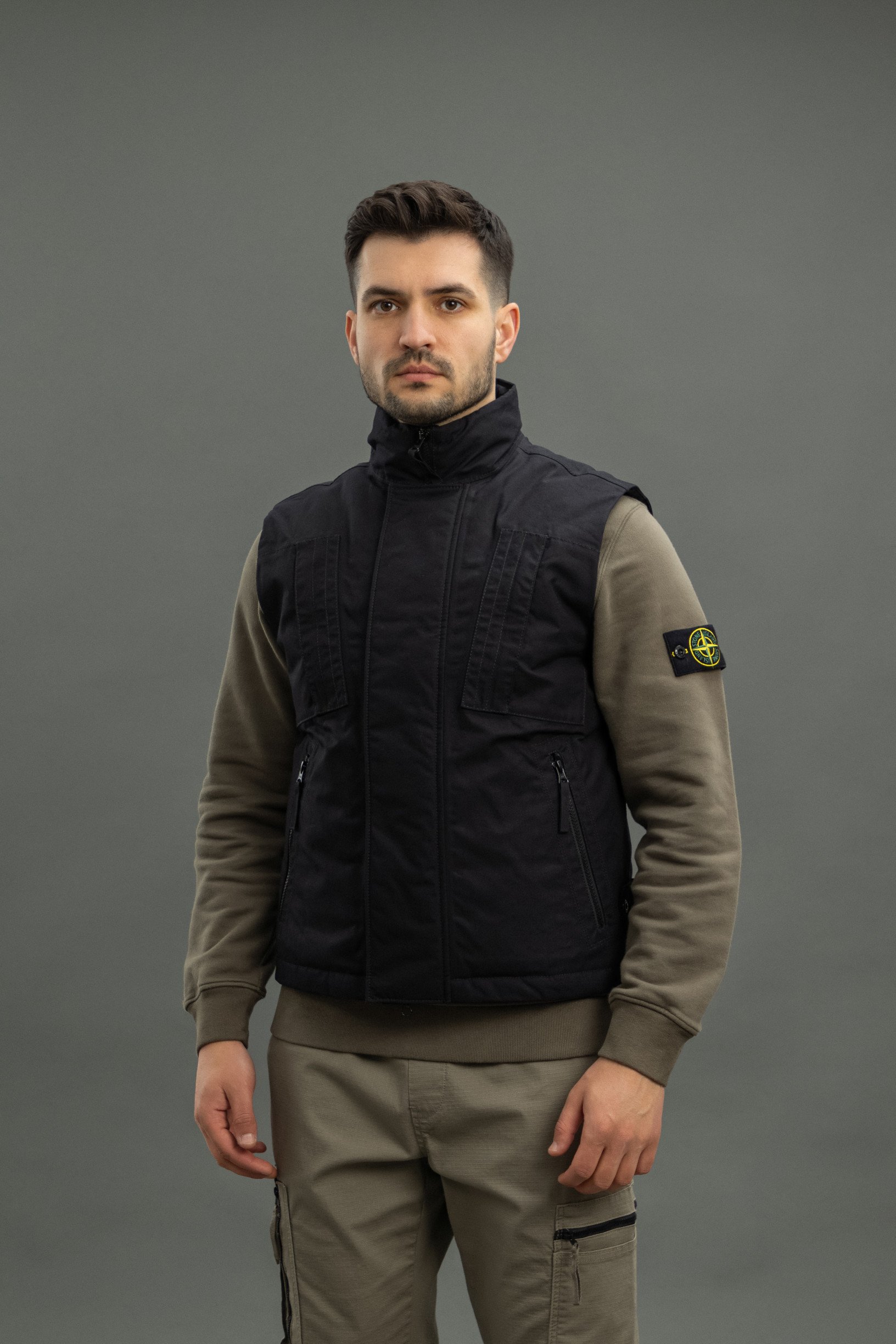 жилетка STONE ISLAND O-VENTILE® DOWN GHOST PIECE 15G08F1 V0029