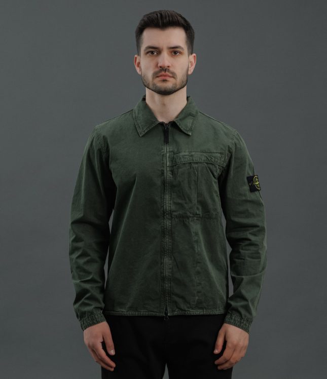 Чоловічий оверширт STONE ISLAND 15103WN V0159, колір зелений | Ціна 19999 грн, фото 2