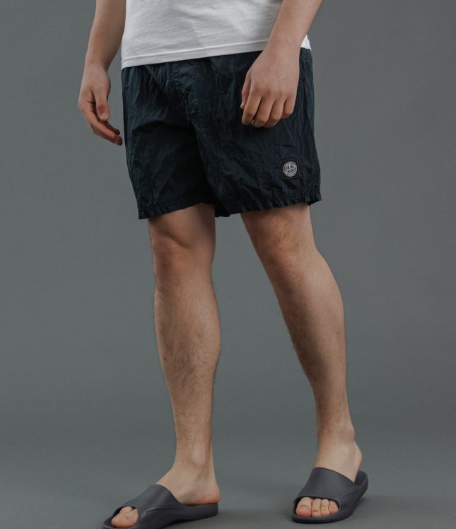 Чоловічі шорти STONE ISLAND 15B0943 V0057, колір зелений | Ціна 3999 грн, фото 1