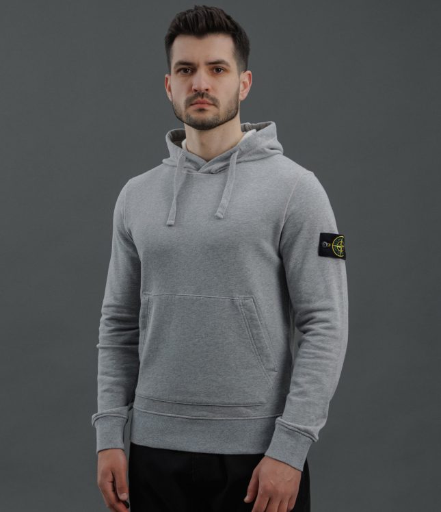 Чоловіче худі STONE ISLAND 1564151 A0M64, колір сірий | Ціна 11999 грн, фото 1