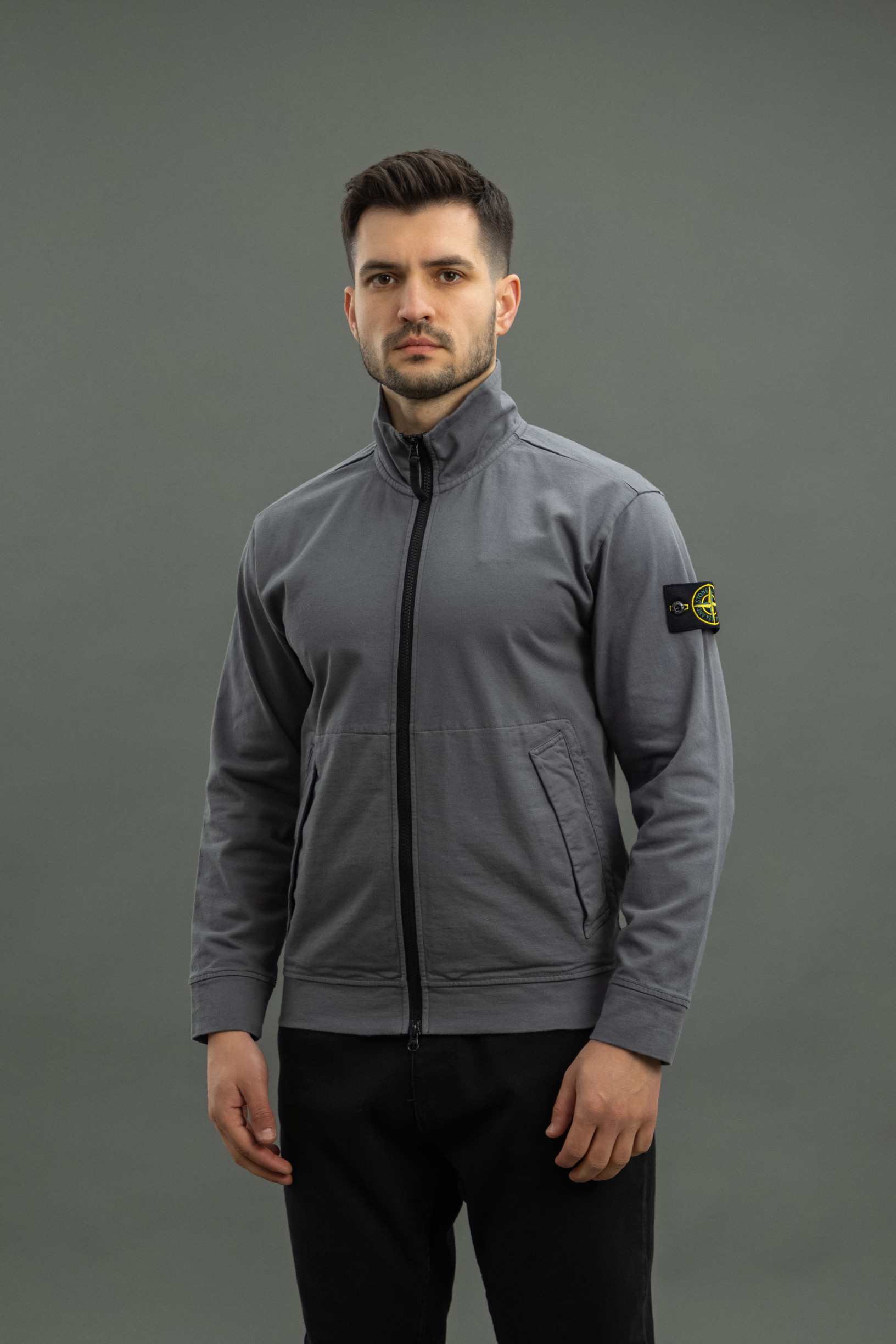 Чоловічий світшот STONE ISLAND 1562050 V0062, колір сірий