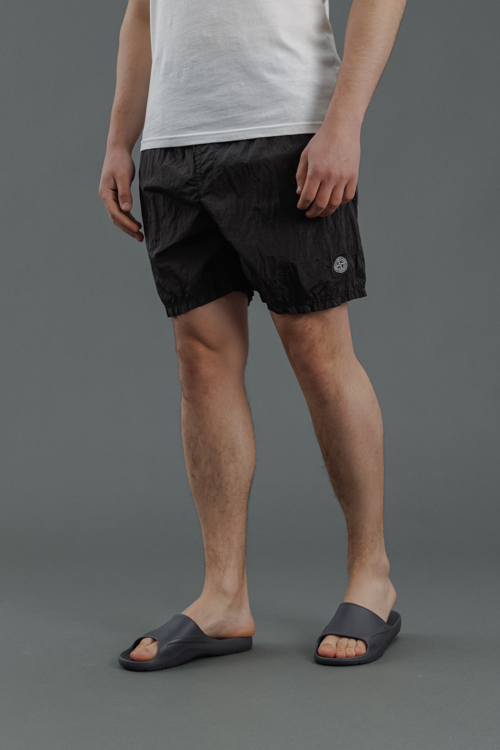 Чоловічі шорти STONE ISLAND 15B0943 V0065, колір сірий