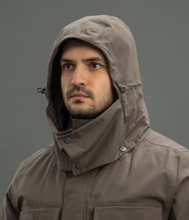 Чоловіча куртка STONE ISLAND O-VENTILE® GHOST PIECE 15437F1 V0067, колір сірий | Ціна 49999 грн, фото 3
