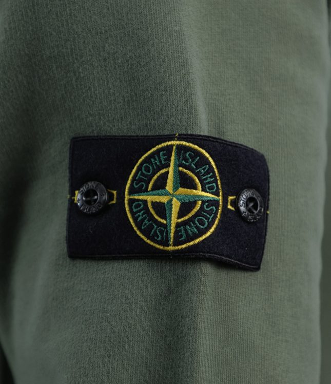 Чоловіче худі STONE ISLAND 1560820 V0059, колір зелений | Ціна 10999 грн, фото 8