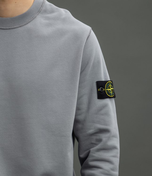 Чоловічий світшот STONE ISLAND 1563051 V0066, колір сірий | Ціна 14499 грн, фото 4