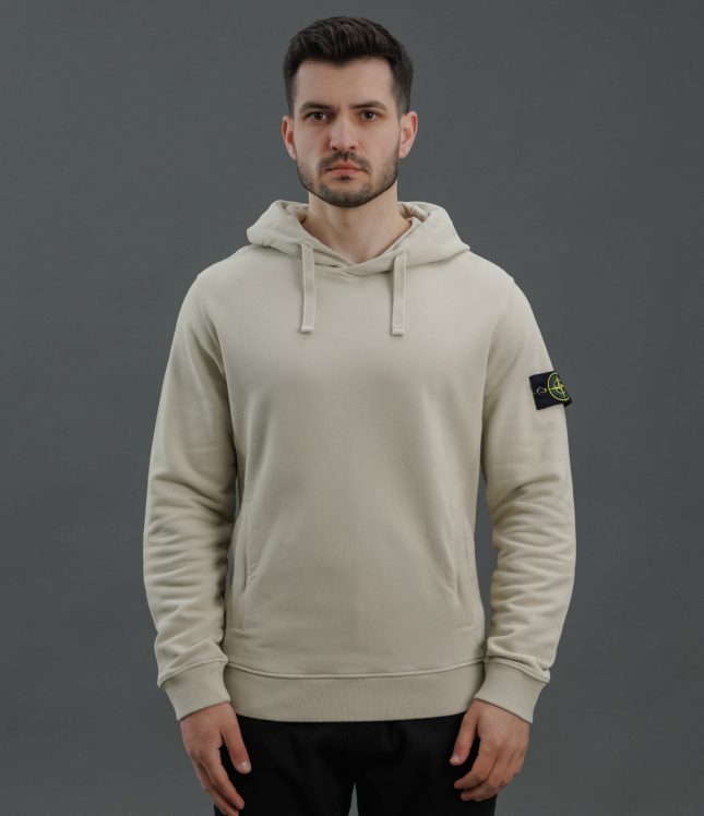 Чоловіче худі STONE ISLAND 1560820 V0097, колір бежевий | Ціна 18499 грн, фото 2