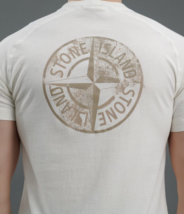 Чоловіча футболка STONE ISLAND 15210020-S0080 V0093, колір бежевий | Ціна 11499 грн, фото 7