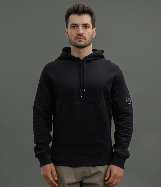 Чоловіче худі C.P. COMPANY CMSS023A 005086W COL:999, колір чорний | Ціна 12999 грн, фото 2