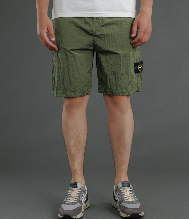 Чоловічі шорти STONE ISLAND 15L0319 V0055, колір зелений | Ціна 9999 грн, фото 2