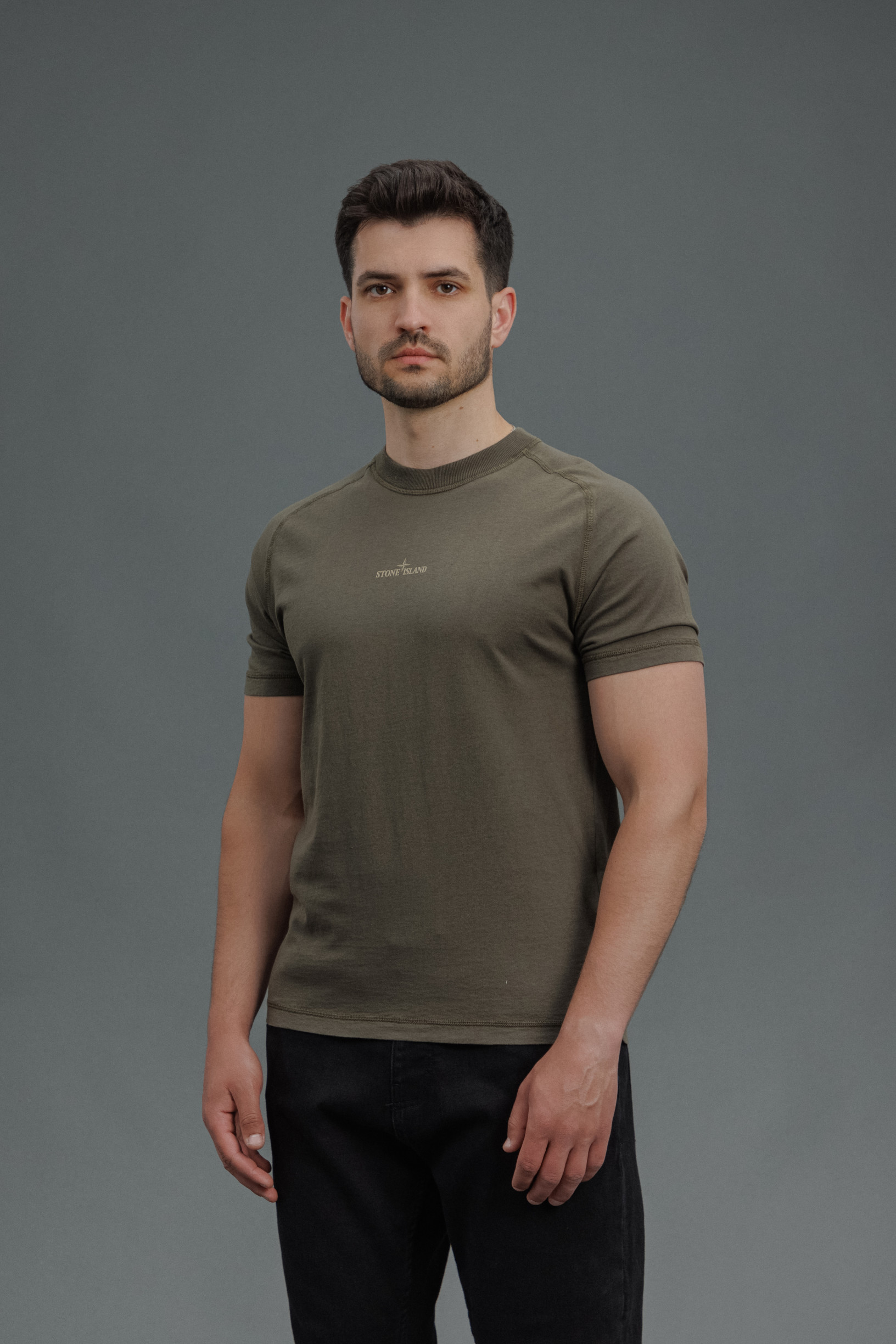 Чоловіча футболка STONE ISLAND 152100020-S0080 V0054, колір зелений